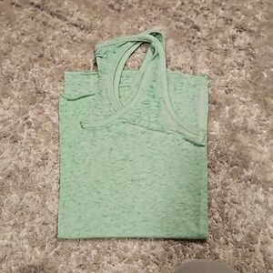 Sexy green burnout tank